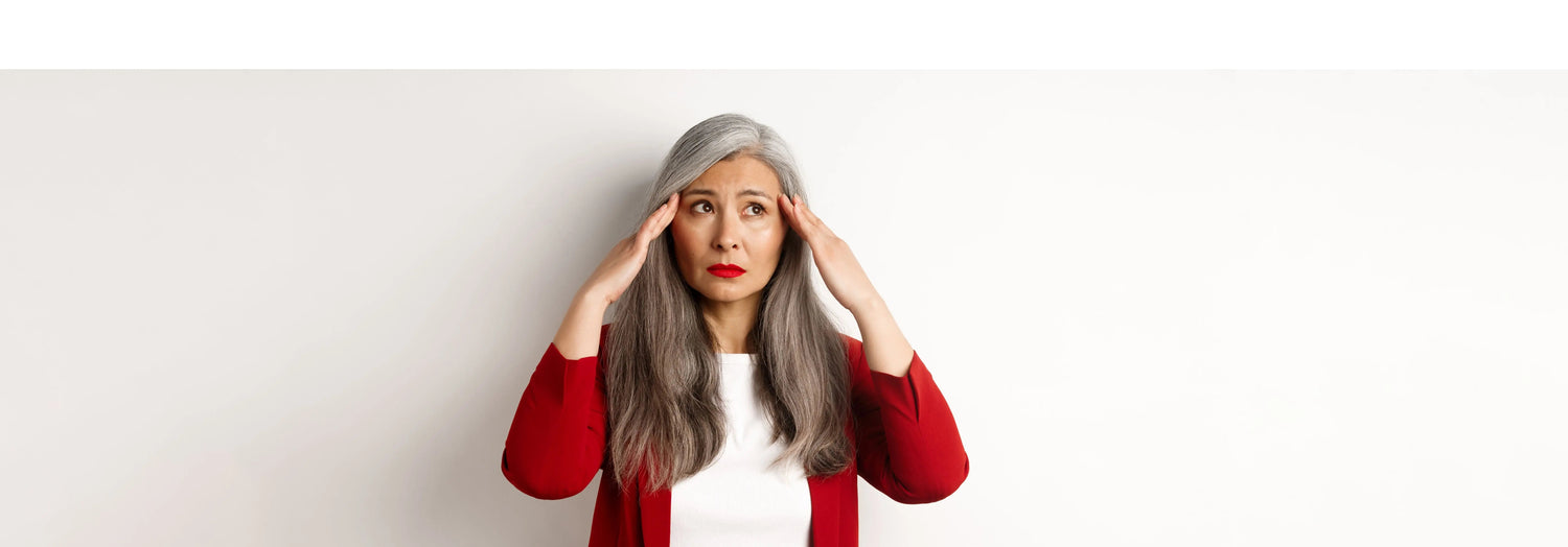 Pflanzenhaarfarbe mit Grauabdeckung