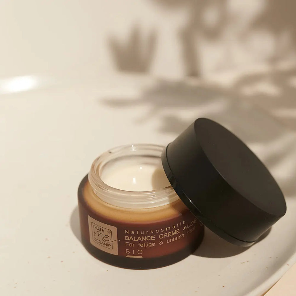 BIO-BALANCE-CREME Aloe für fettige + unreine +glänzende Haut 50ml Naturkosmetik