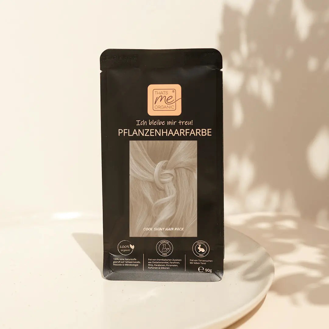 Profi-Pflanzenhaarfarbe kühles Sahara-Blond "cool sahara blond in 2-Steps" 2x 90g Nachfüllpacks