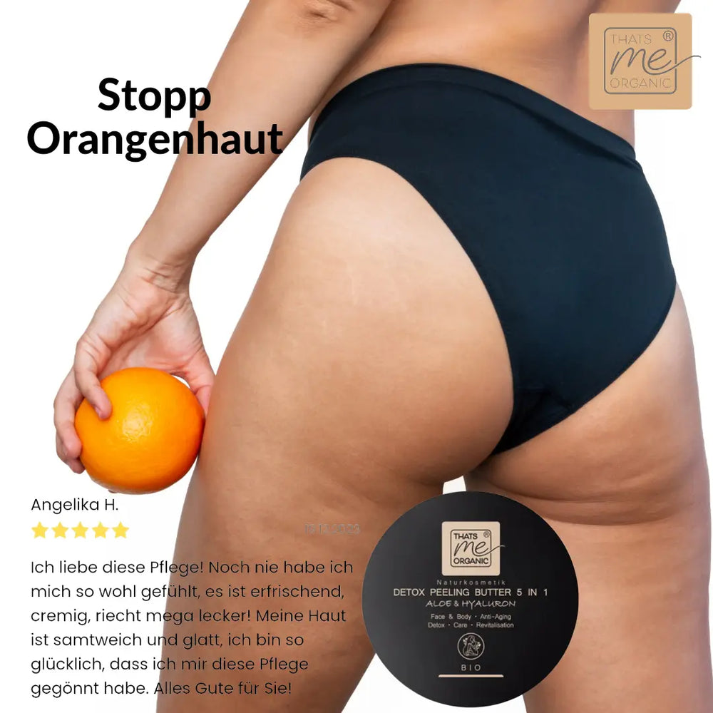 Anti-Cellulite Set – Trockenbürste, Detox Peeling & Body Mousse | Glattere Haut & Pflege-Ritual