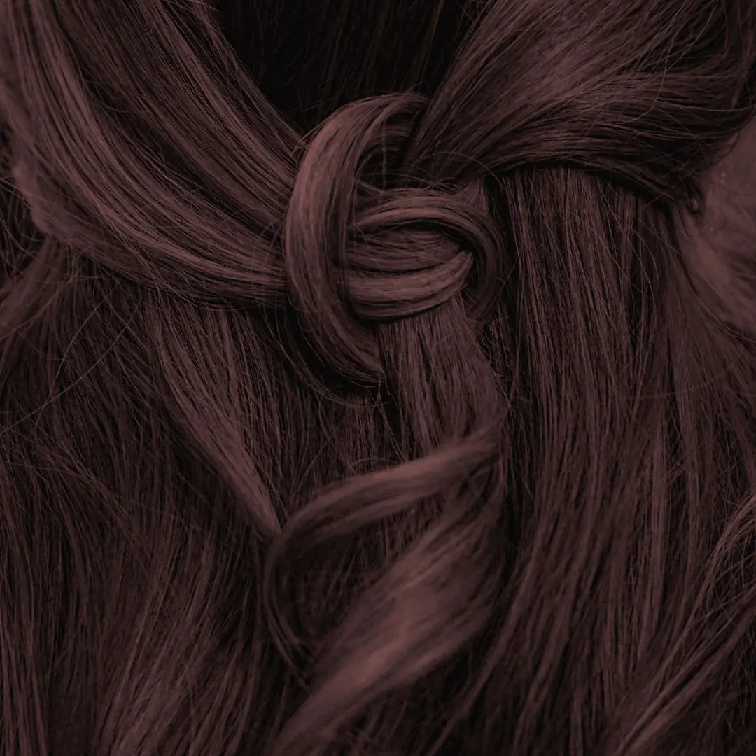 Limited Edition 300g Profi-Pflanzenhaarfarbe kühles dunkles Mahagony-Braun "cool deep mahagony brown"