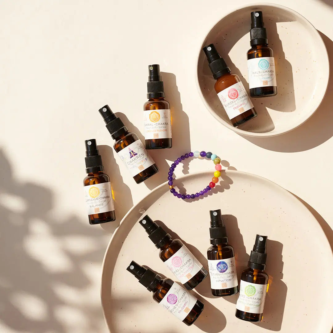 Bio Chakrensprays, Raumduftsprays