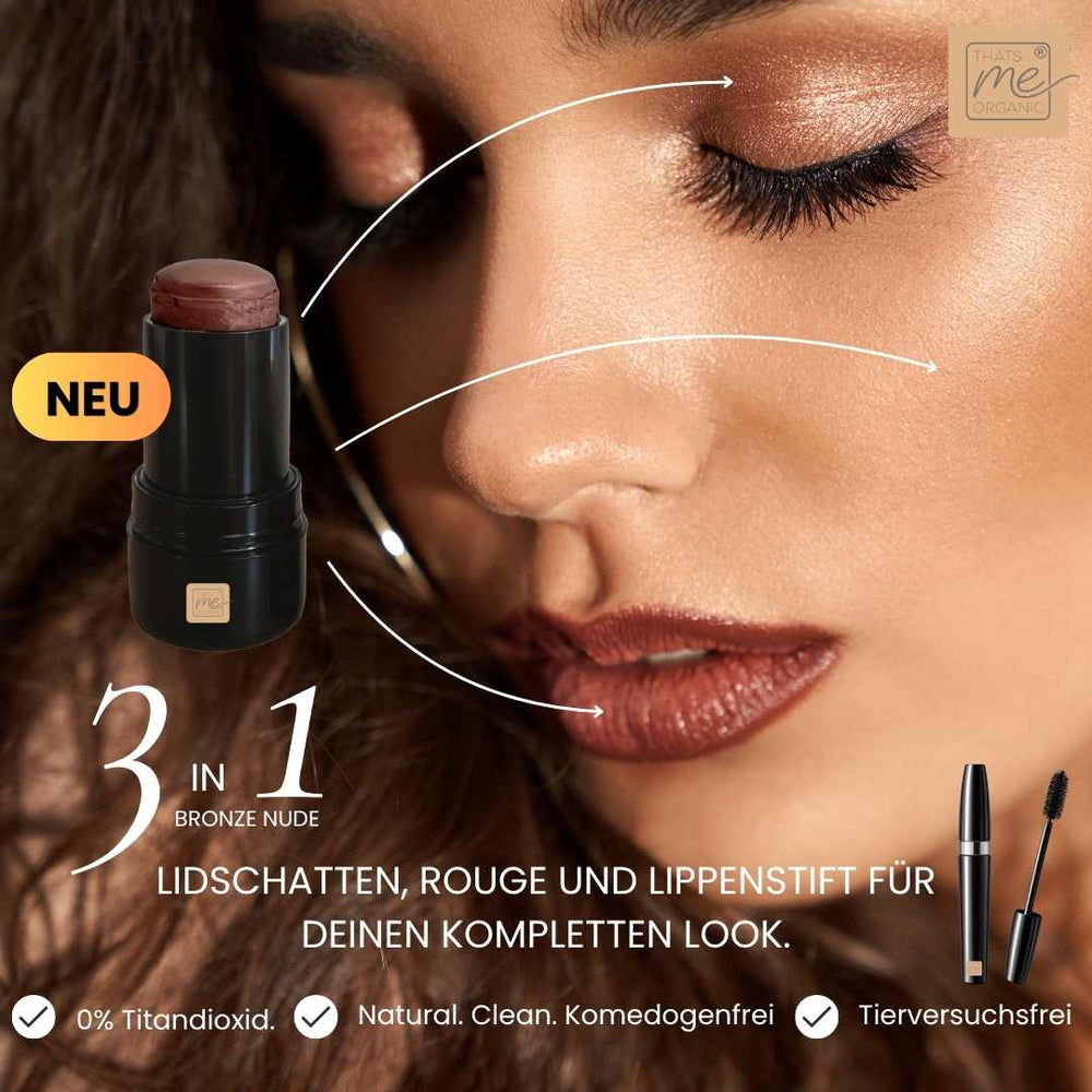 Luxury Naturkosmetik Lidschatten ohne Titandioxid | 4 Nuancen