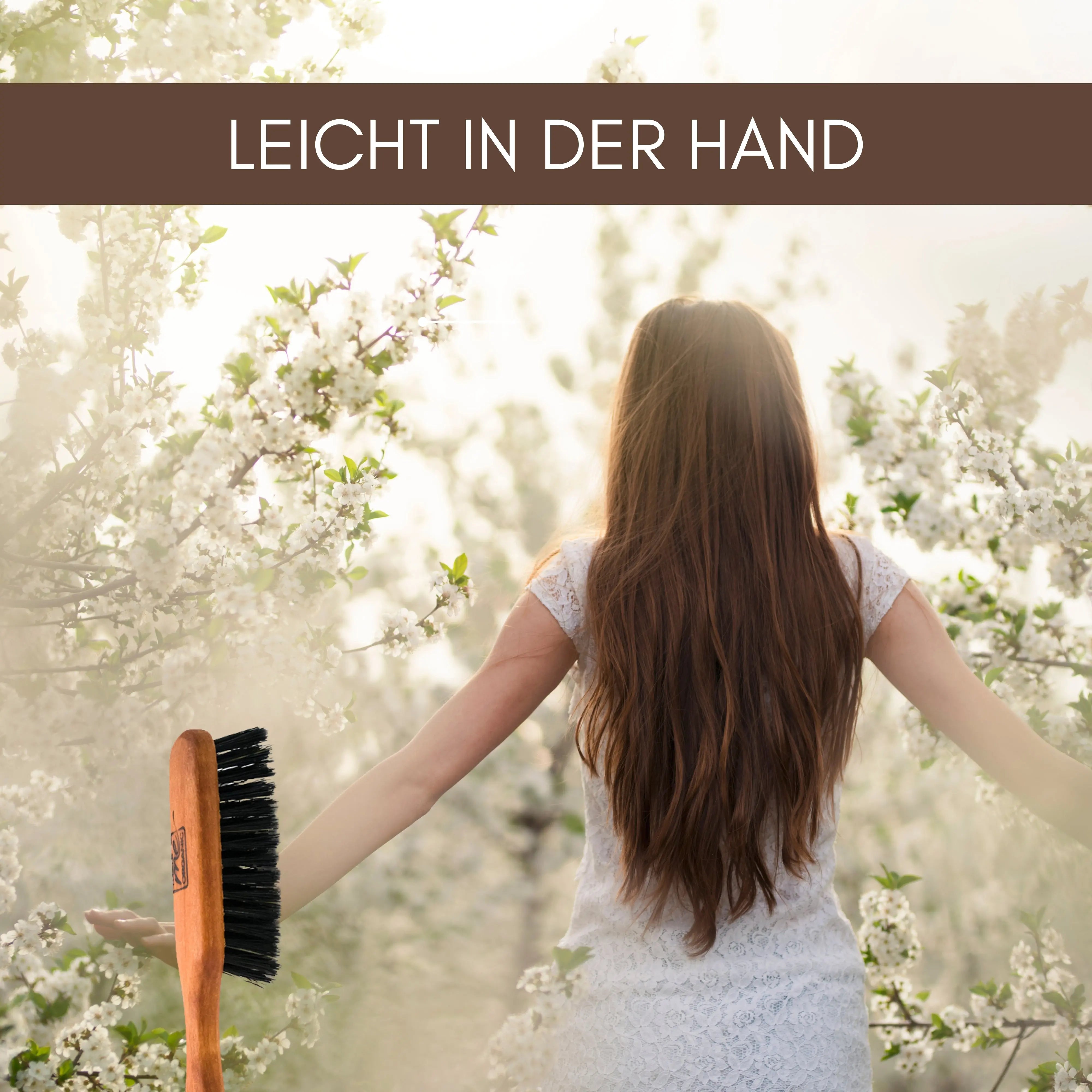 Profi Haar-& Bartbürste "Mini" aus Birnbaumholz & Wildschweinborste