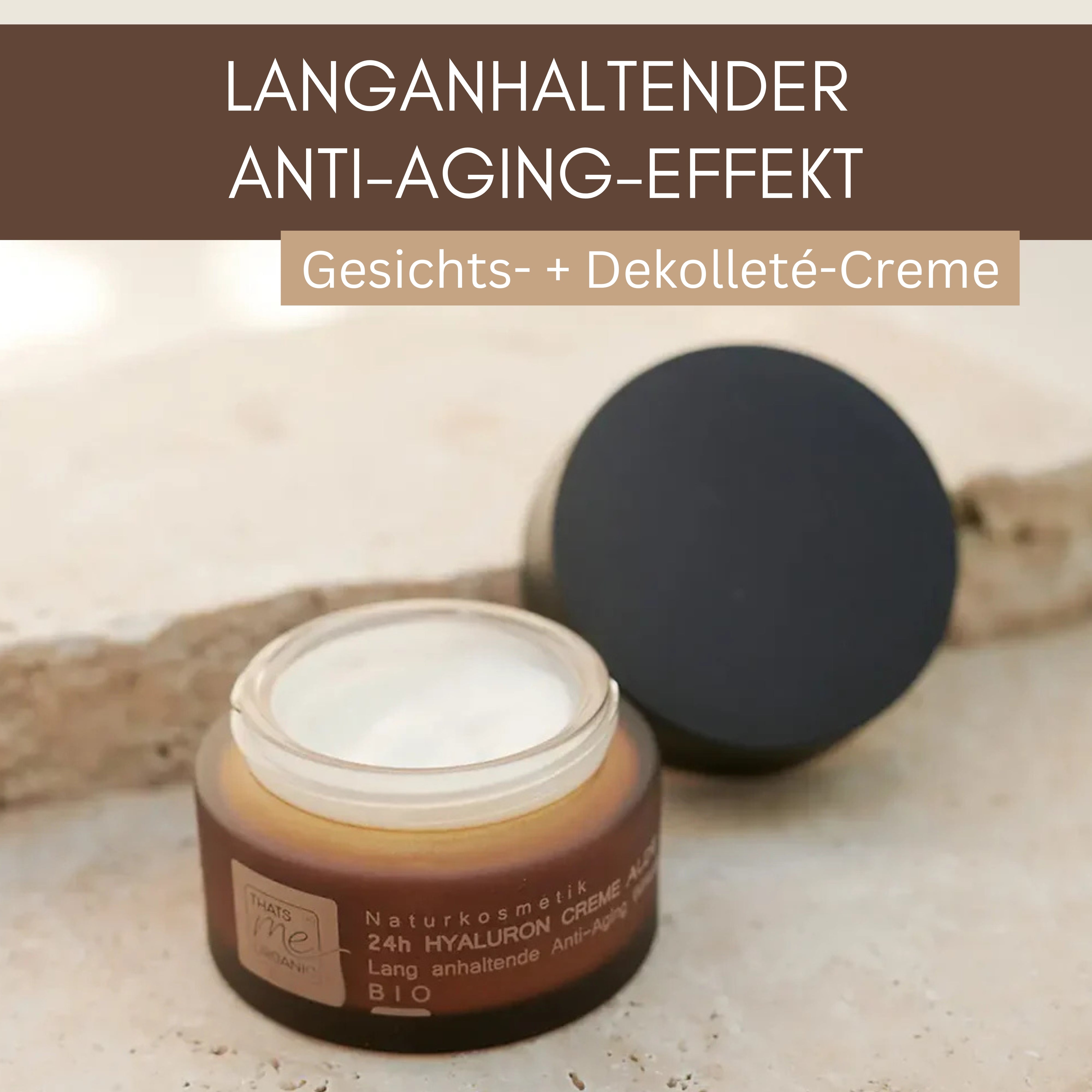 24h anti-aging hyaluronic cream aloe - 50ml organic natural cosmetics