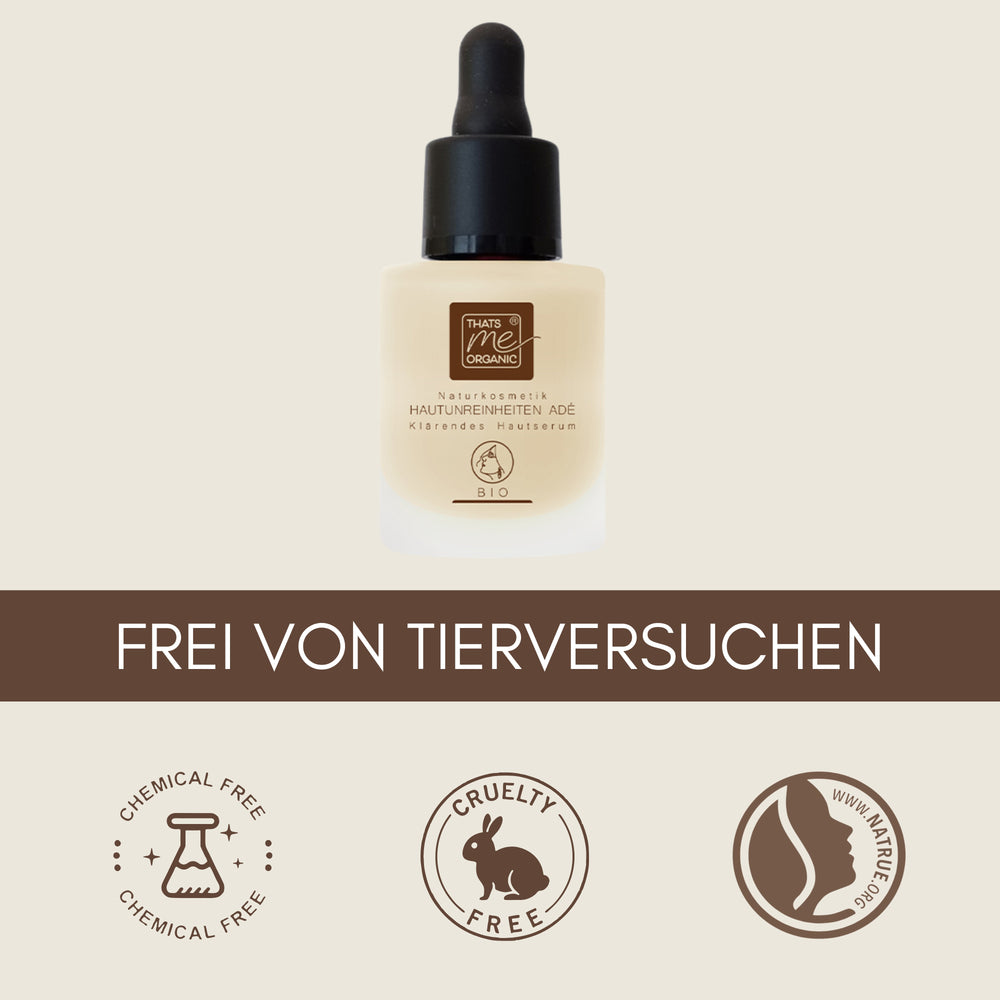 BIO-HAUTUNREINHEITEN ADÉ - Klärendes Hautserum mit Hyaluron 15ml Naturkosmetik