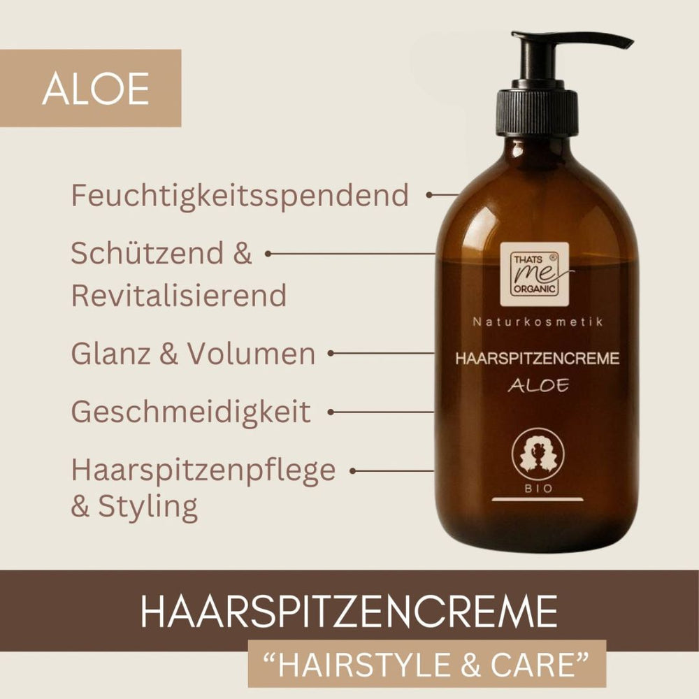 Feuchtigkeitsspendende Pflege für die haare mit der Haarspitzencreme XL