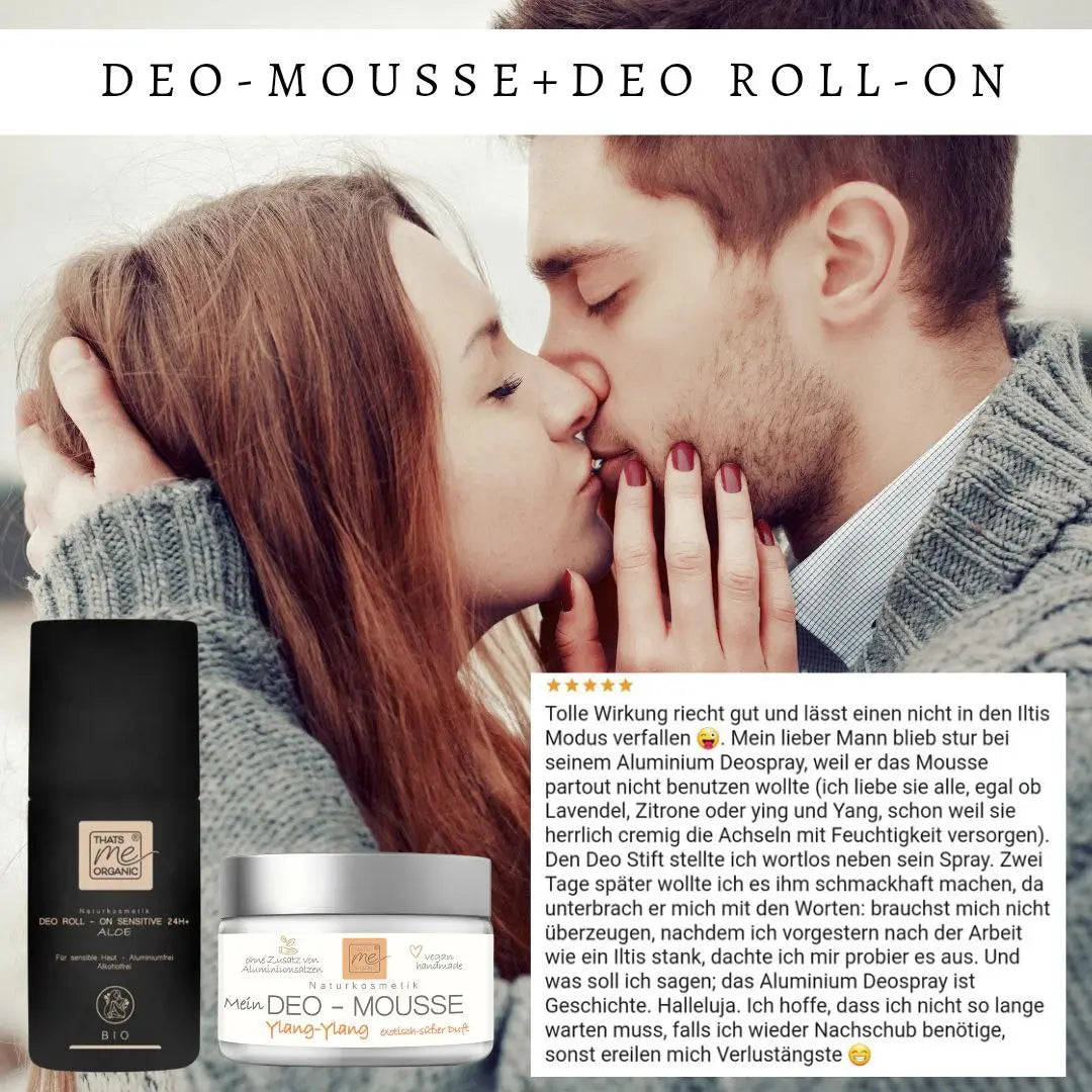 Deo-Mousse Lemongrass-Orange 24h+ Deo wie Creme ohne Aluminium Naturkosmetik 50ml