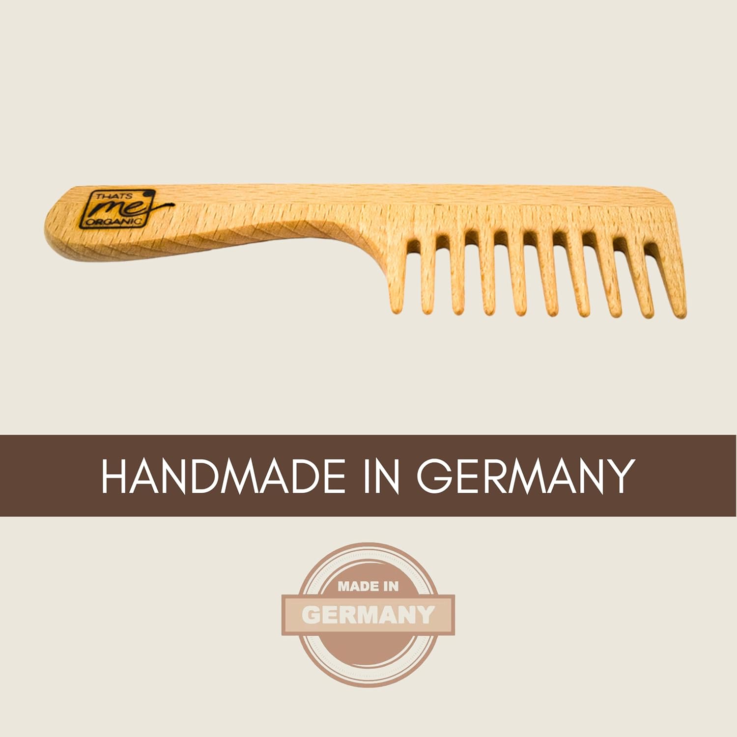 Pettine professionale “Tutto sotto controllo” in legno di faggio