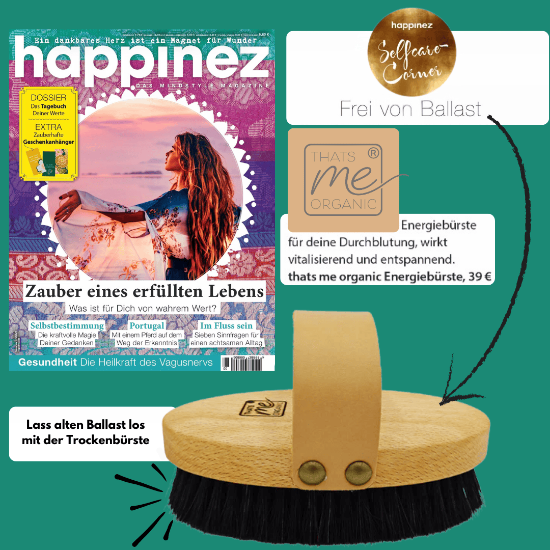 Profi-Energie Körperbürste Ovalform "Die Energievolle" aus Buchenholz