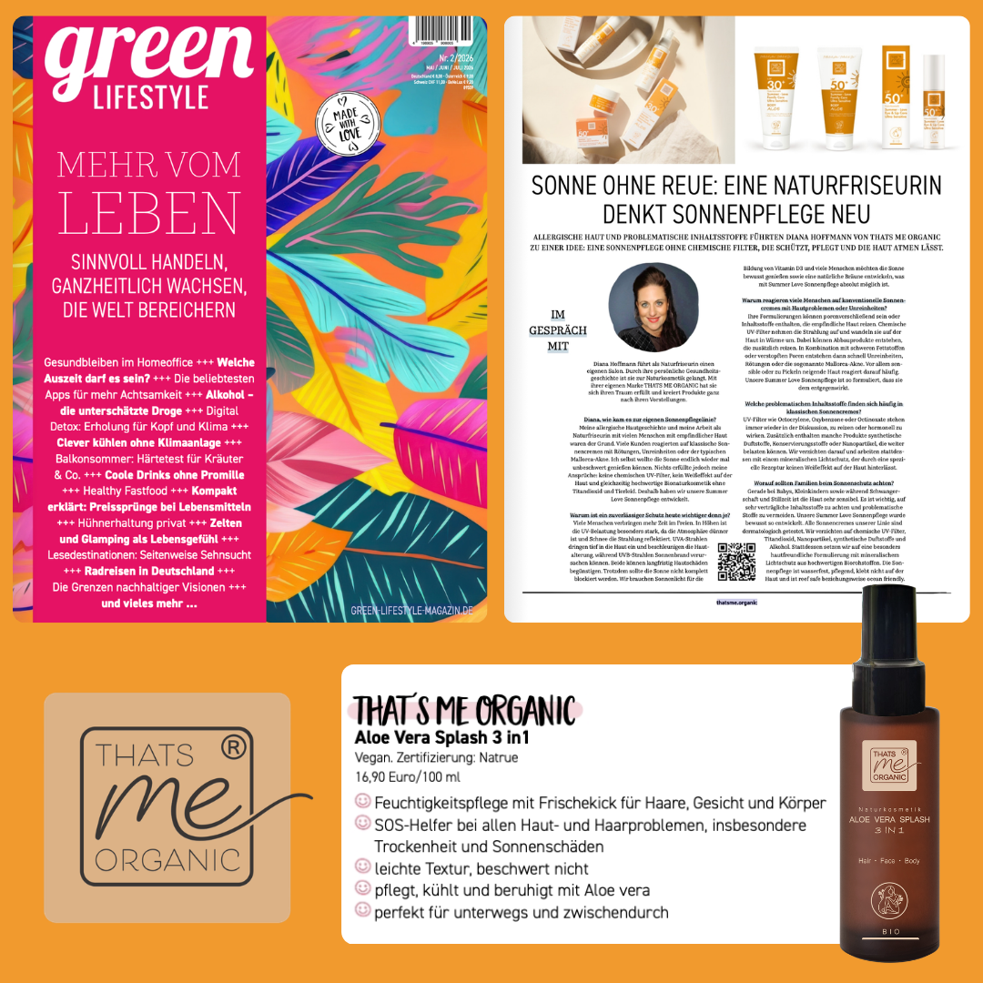 BIO-Aloe Vera Splash 3in1 Hair-Face-Body 100ml Naturkosmetik