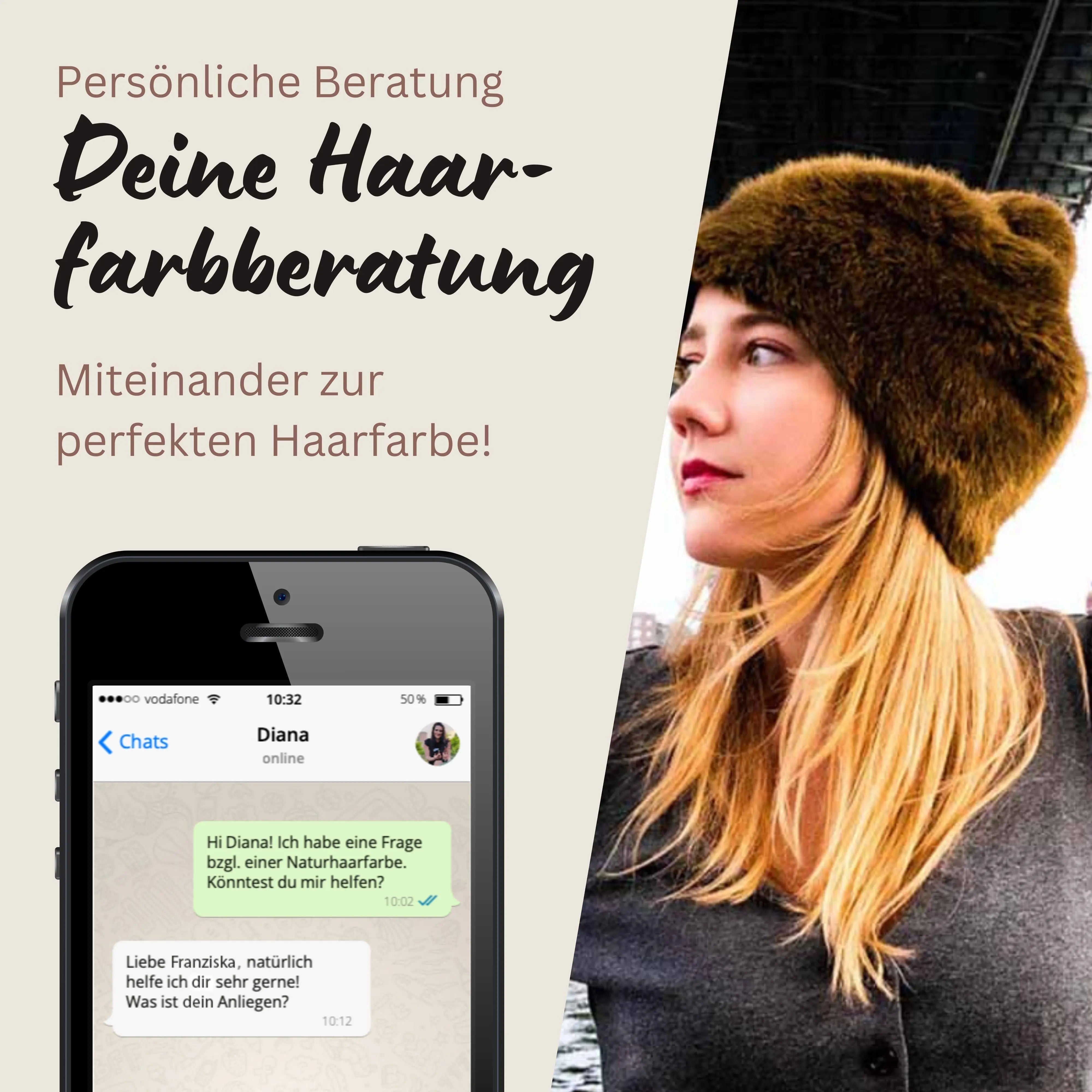 Profi-Pflanzenhaarfarbe SET warmes Sommer-Blond "warm summer blond" - ohne Rotanteil