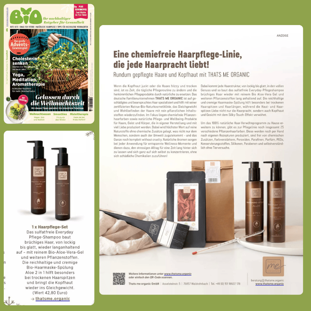 Profi-Pflanzenhaarfarbe SET "warmes Kastanien braun - warm chestnut brown"