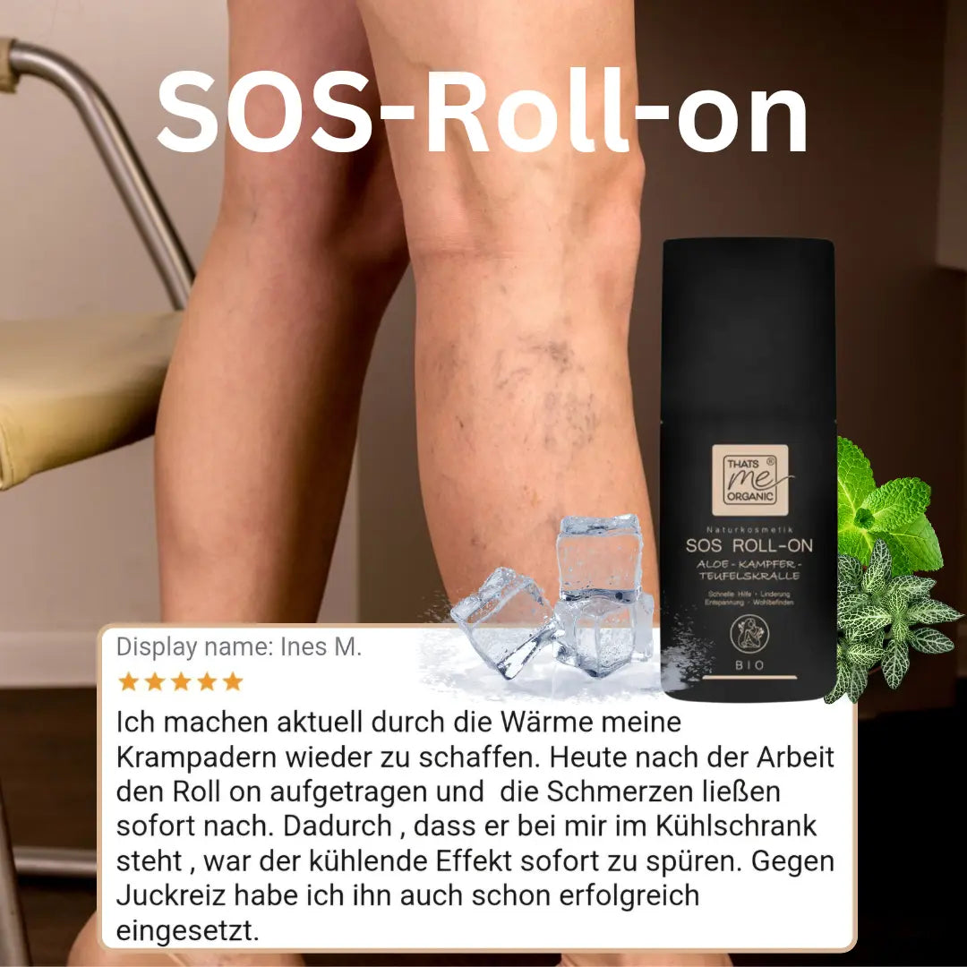 Sos-roller-thats-me-organic-frei-von-tierversuchen-wirkt-kühlend-entzündungshemmend-bei-insektensichen-rheuma-verspannungen-gelenkschmerzen-muskelschmerzen-bio-chemiefrei-aloe-kampfer-teufelskralle-kundenbewertung-gute-erfahrungen