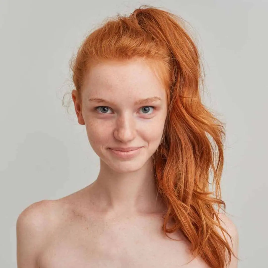 Profi-Pflanzenhaarfarbe "warmes helles Kupfer-Blond - warm tizian blond" 90g Nachfüllpack