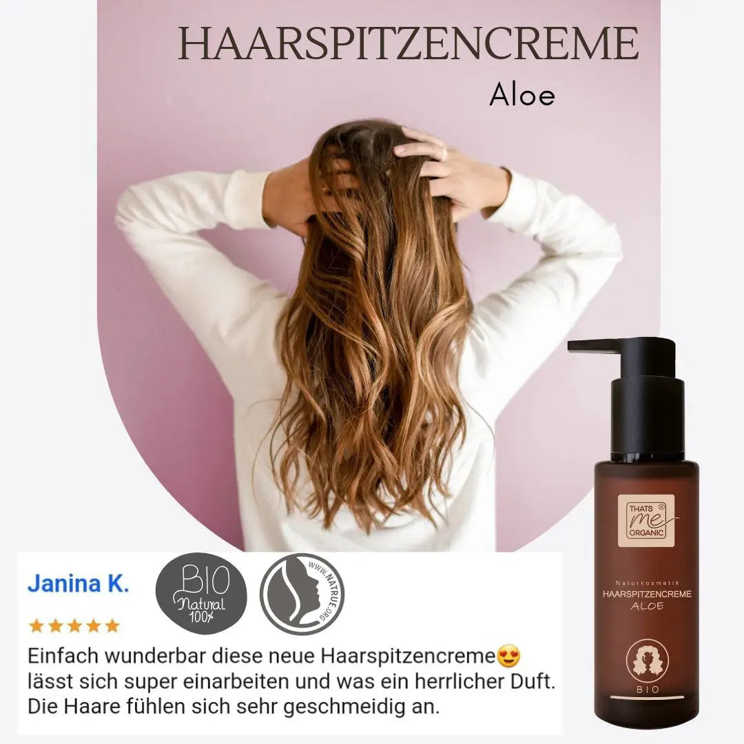 ORGANIC hair tip cream Aloe 24/7 hair setting, care & styling gel 100ml