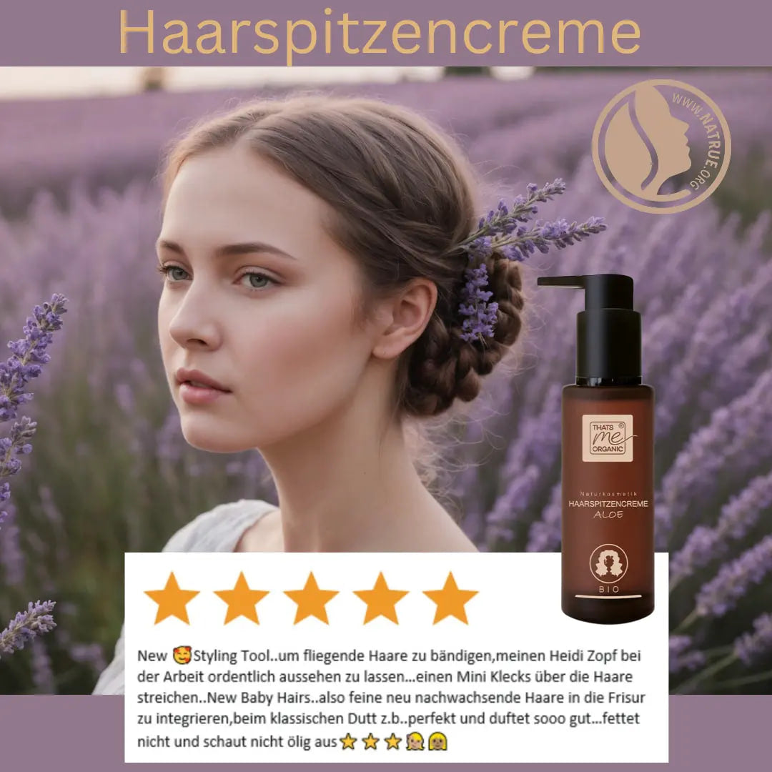 ORGANIC hair tip cream Aloe 24/7 hair setting, care & styling gel 100ml