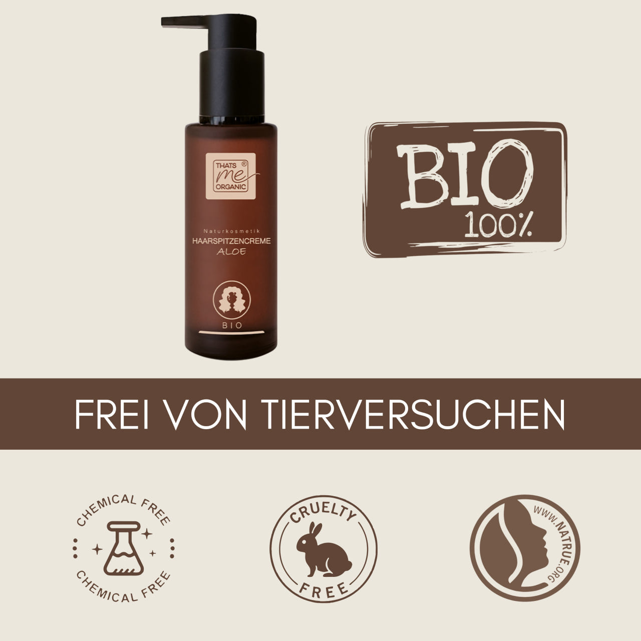 ORGANIC hair tip cream Aloe 24/7 hair setting, care & styling gel 100ml