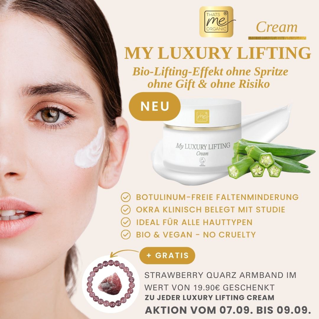 NEU: My Luxury Lifting Cream 50ml Botolinumfrei zert. Bio-Naturkosmetik