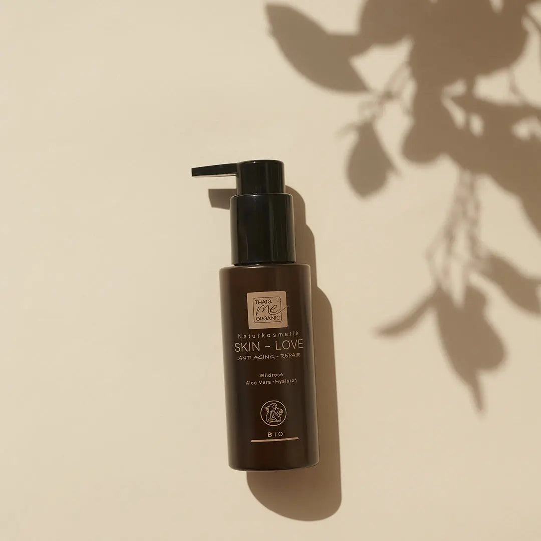 SKIN-LOVE – Wildrosen Gesichtsserum mit Aloe Vera & Hyaluron