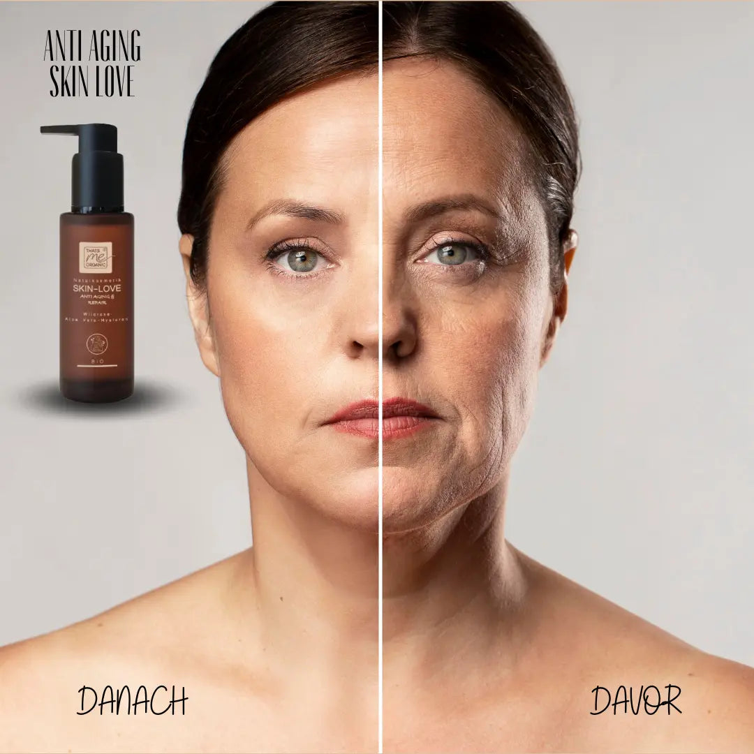 SKIN-LOVE – Wildrosen Gesichtsserum mit Aloe Vera & Hyaluron