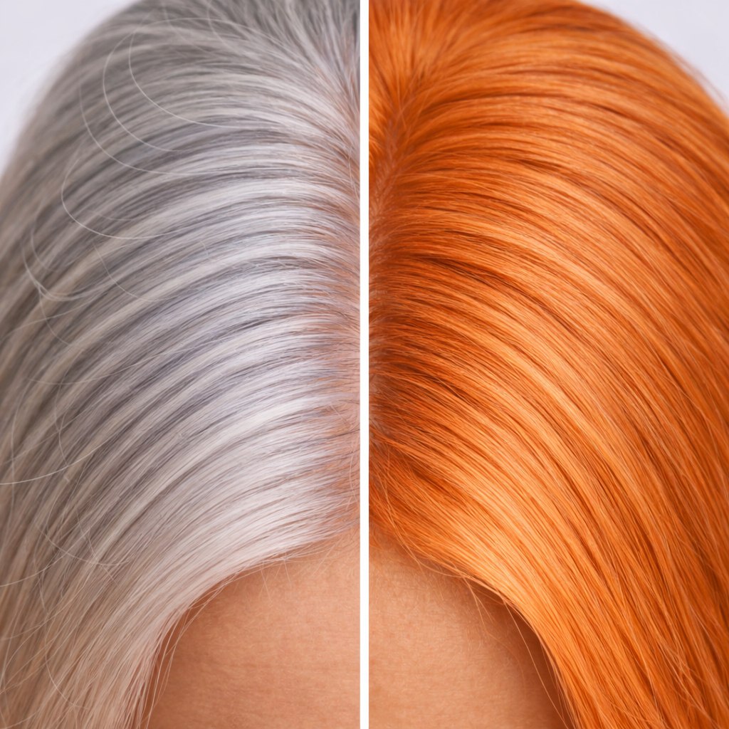 Profi-Pflanzenhaarfarbe warmes Kupfer-Rot "warm tizian red" 90g Nachfüllpack