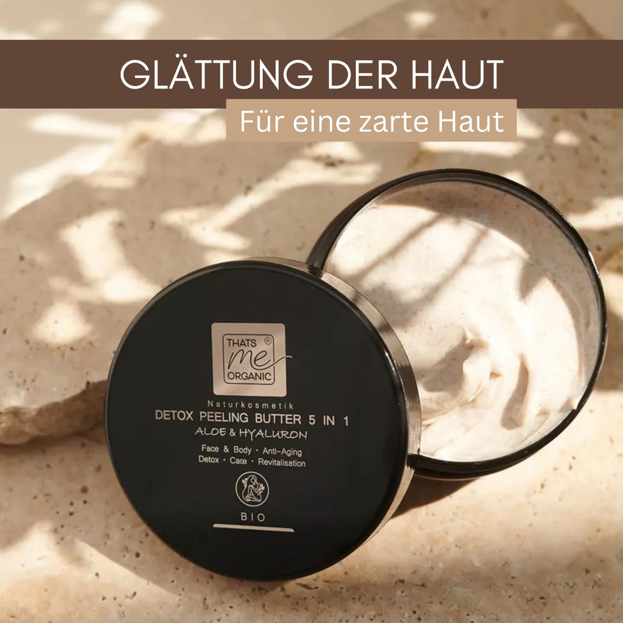 BURRO PEELING DETOX BIOLOGICO Aloe 5 in 1 cosmetici naturali 200ml