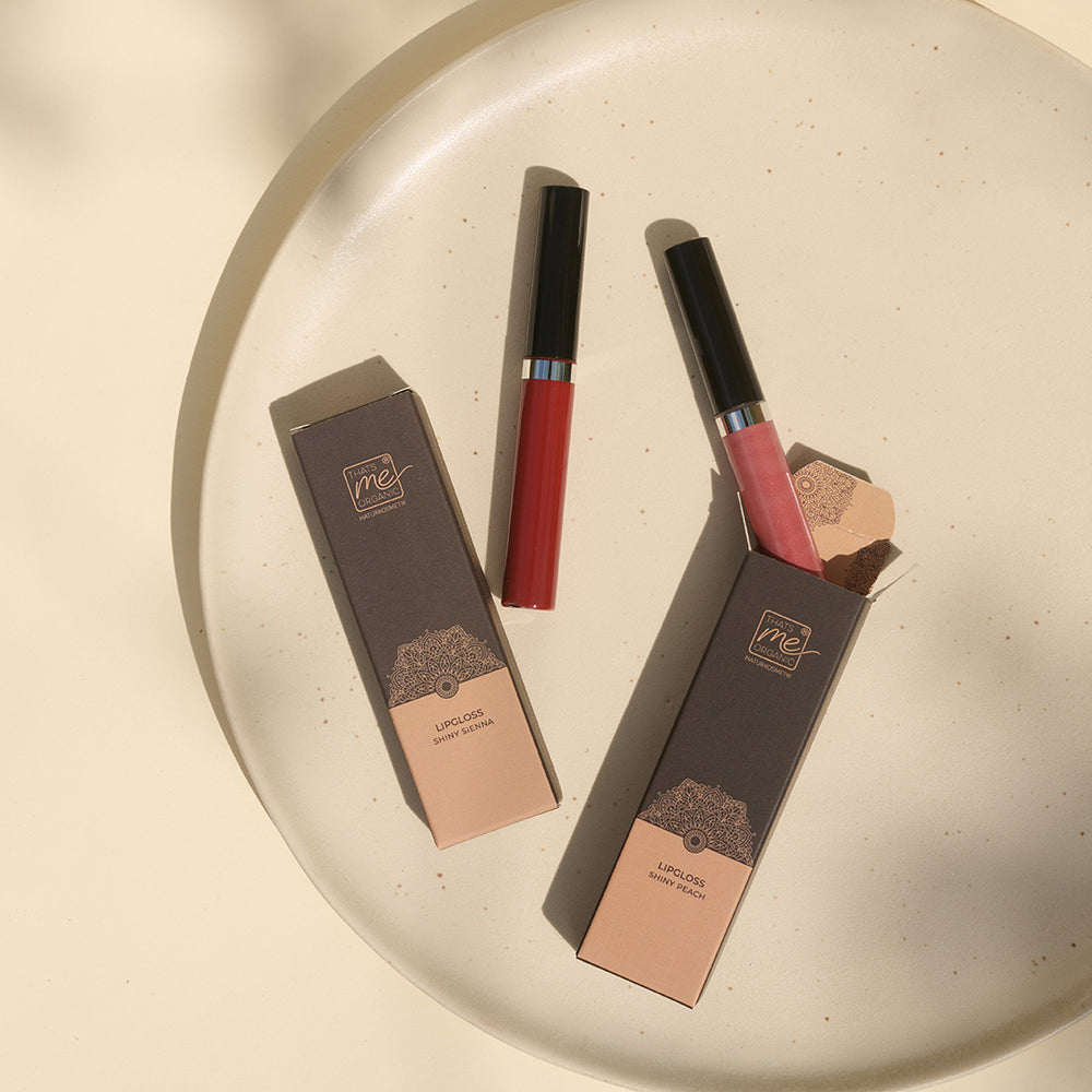 Luxury Bio Lipgloss ohne Titandioxid | 2 Nuancen