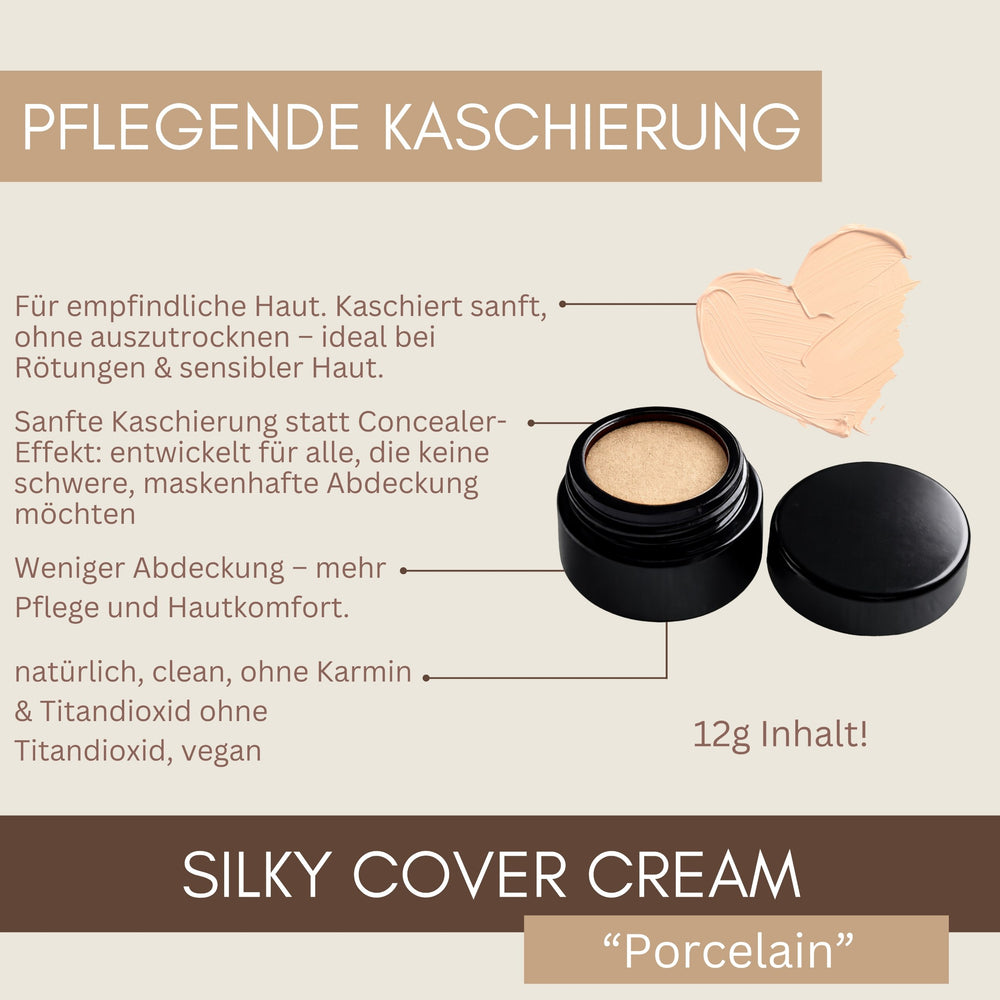 Luxury Silky Cover Cream ohne Titandioxid | 2 Nuancen