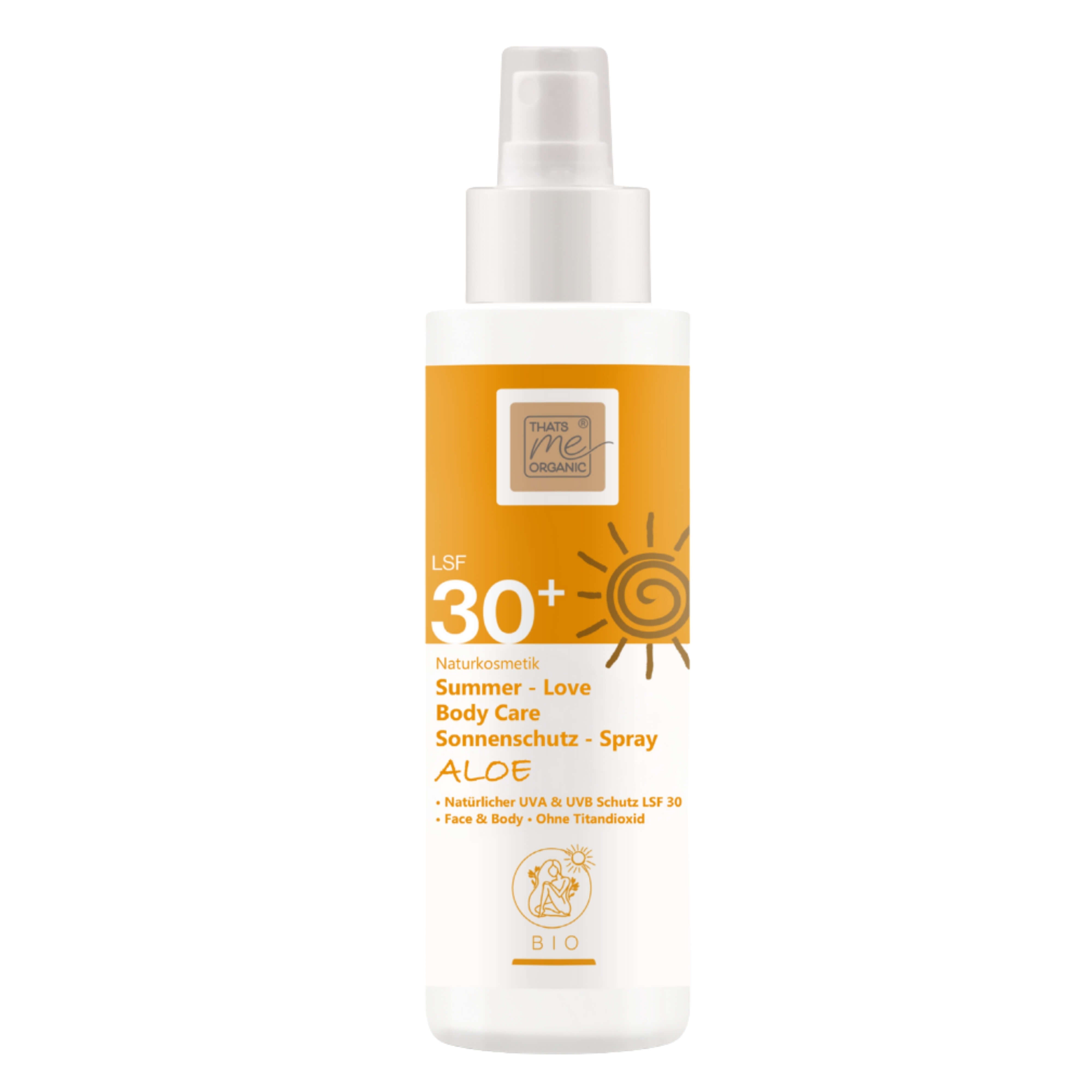 BIO-Body Sonnenschutz-Spray SUMMER-LOVE Aloe LSF 30 100ml Naturkosmetik