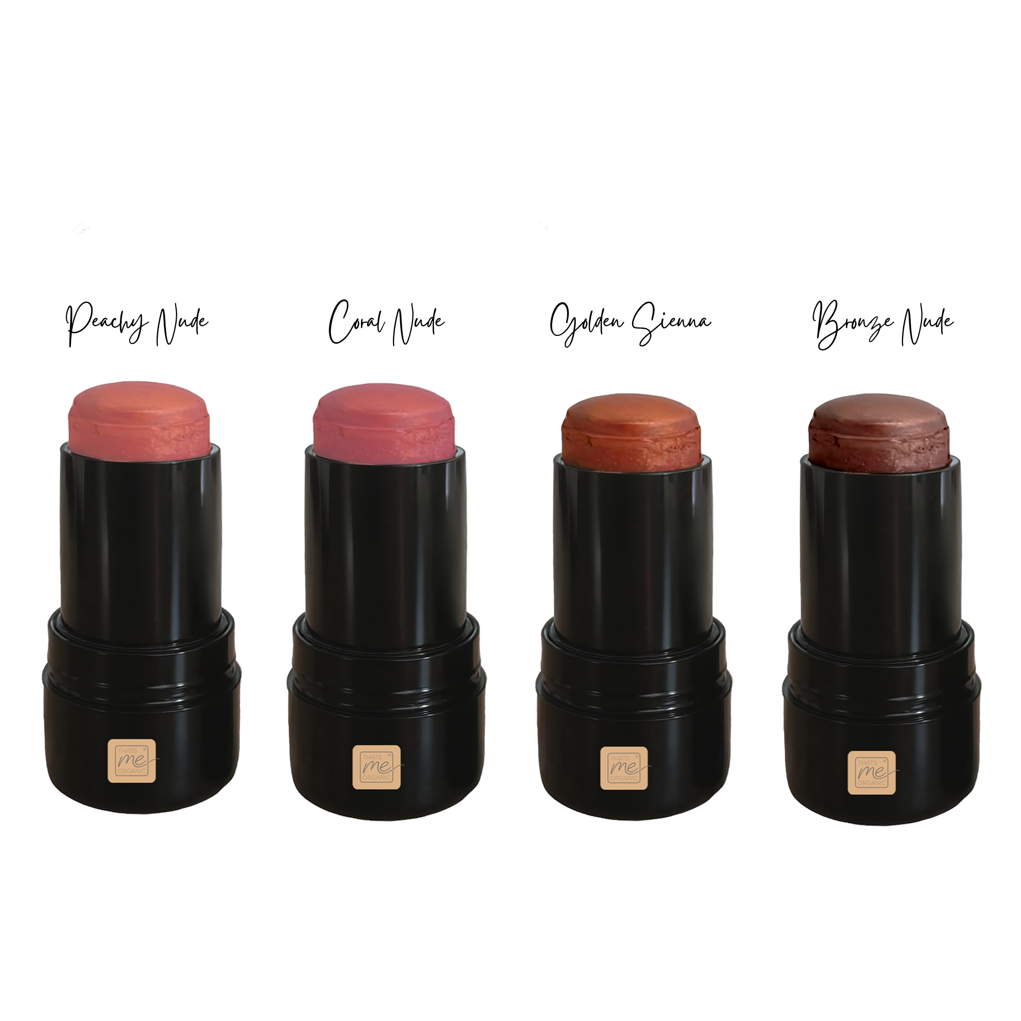 Luxury 3-in-1 Bio Lippenstift ohne Titandioxid | 4 Nuancen