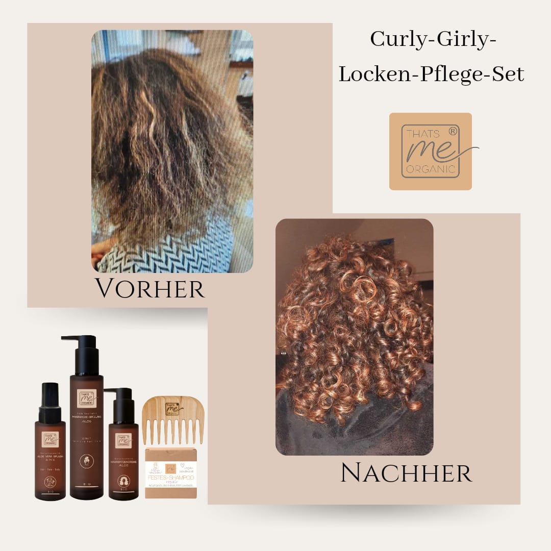 Curly Girly Locken-Routine Set - ideal für die Curly Girl Methode - We ♥ Locken