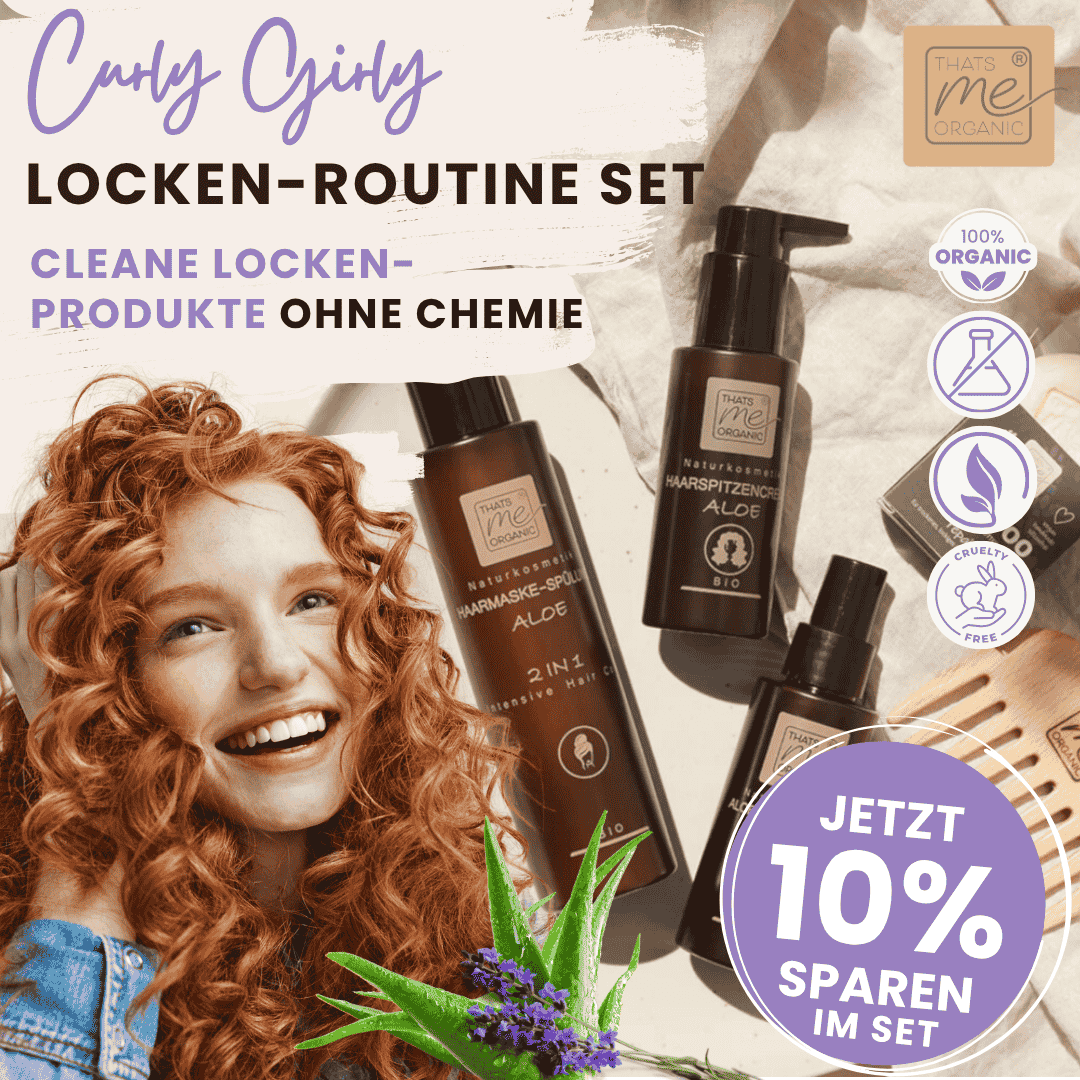 Curly Girly Locken-Routine Set - ideal für die Curly Girl Methode - We ♥ Locken
