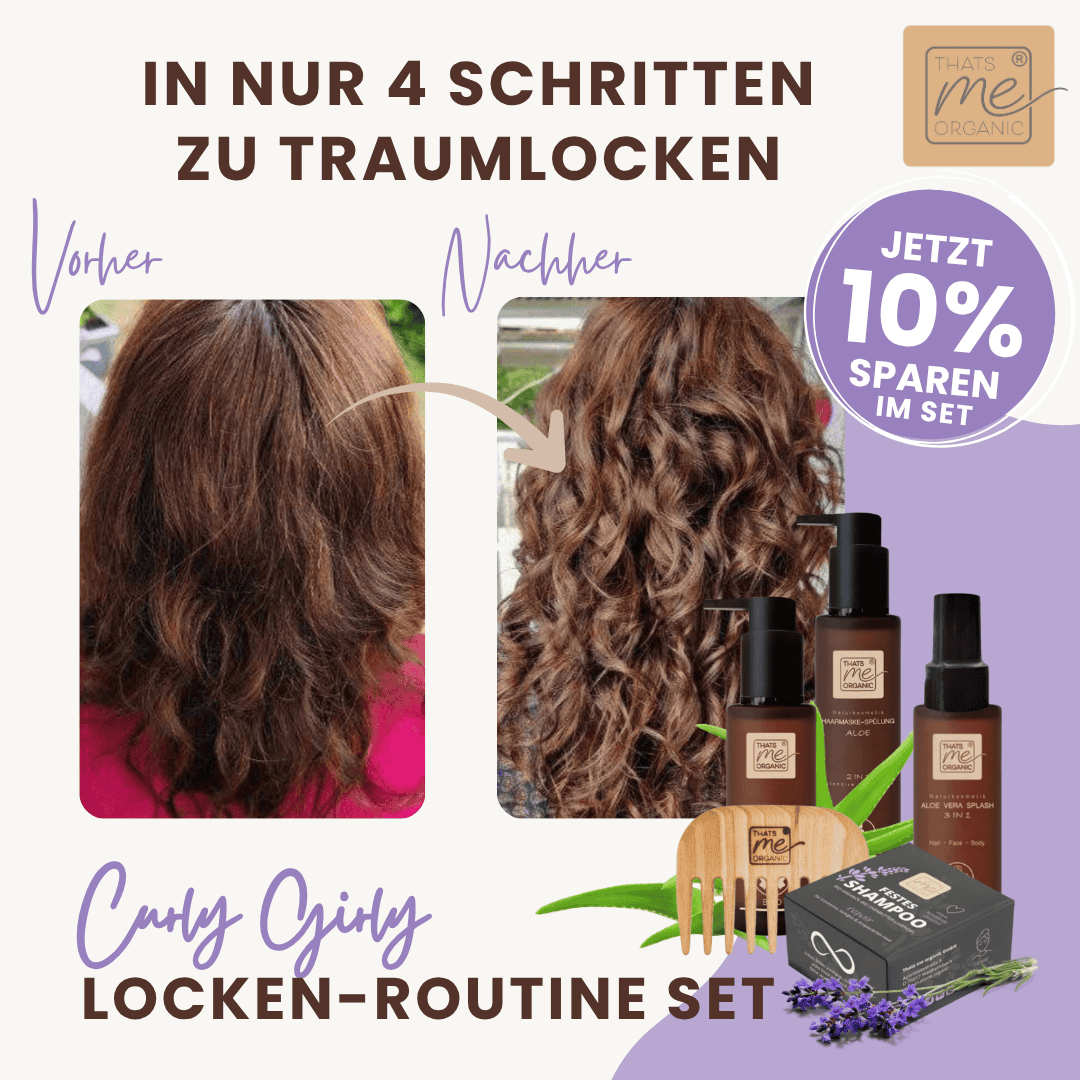 Curly Girly Locken-Routine Set - ideal für die Curly Girl Methode - We ♥ Locken