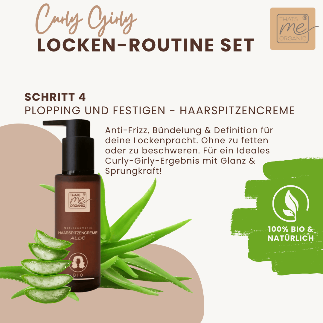 Curly Girly Locken-Routine Set - ideal für die Curly Girl Methode - We ♥ Locken