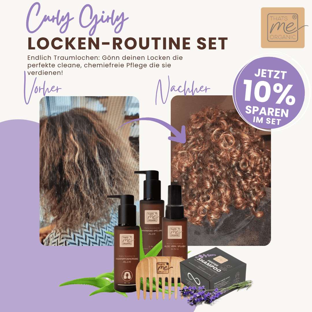 Curly Girly Locken-Routine Set - ideal für die Curly Girl Methode - We ♥ Locken