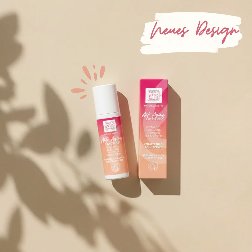 ANTI-AGING LIP-CARE Lippenpflegestift mit Propolis, Hyaluron, Aloe Vera + Sheabutter