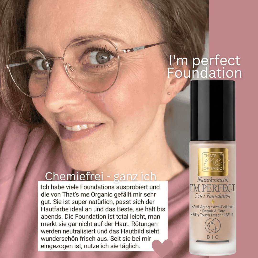 I’M PERFECT 5in1 Foundation Serum – Bio-Naturkosmetik ohne Titandioxid