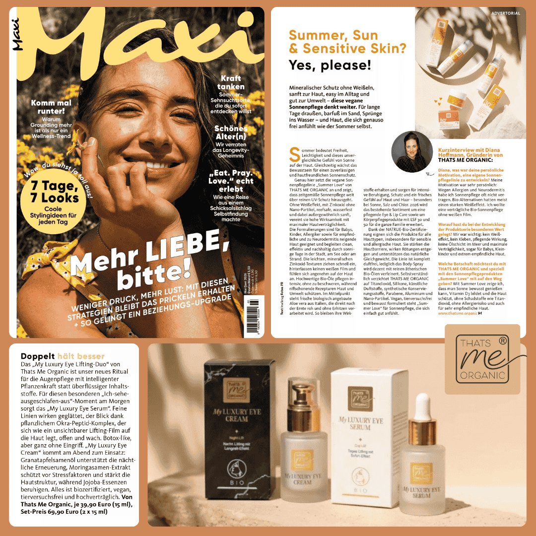 Bio Gesichts-Sonnencreme LSF 50+ ohne Weißfilm, ohne Titandioxid, UVA & UVB Schutz 50ml