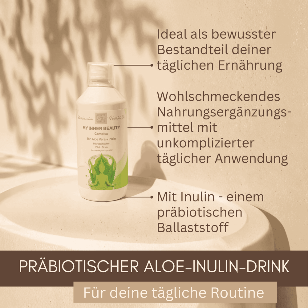 Bio-Aloe Saft "My Inner Beauty" präbiotischer Vital-Drink 500ml