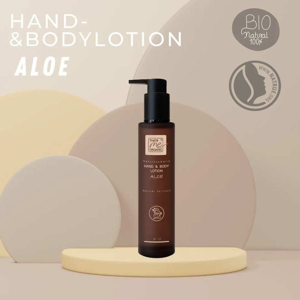BIO Hand & Body Lotion Aloe – Leichte Bio-Pflege ohne Fettfilm