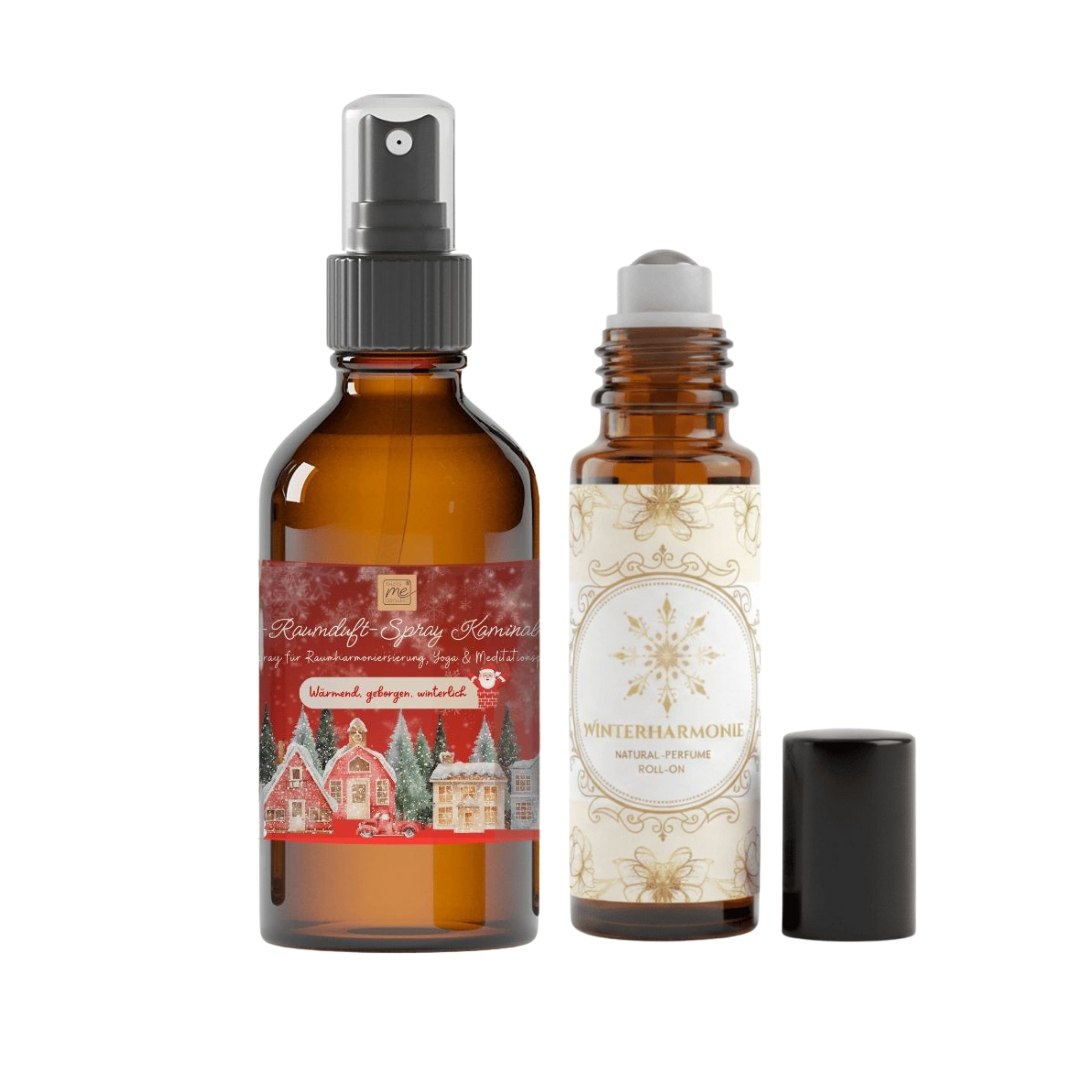 Winter-Duft Set - Duft-Roll-on + Kaminabend Spray