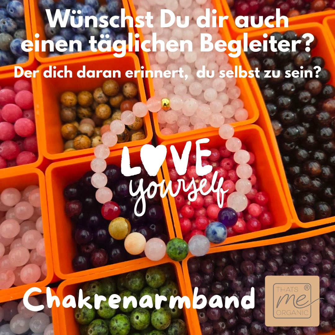 Chakra Armband handgemacht aus echten Edelsteinen – Dein Begleiter für Yoga, Meditation & Achtsamkeitpraxis