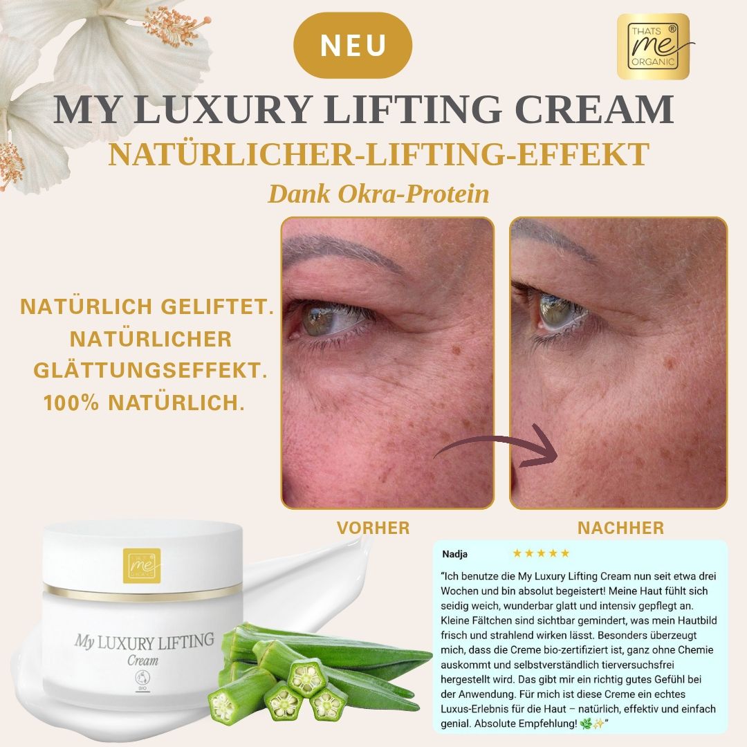 NEU: My Luxury Lifting Cream 50ml Botolinumfrei zert. Bio-Naturkosmetik