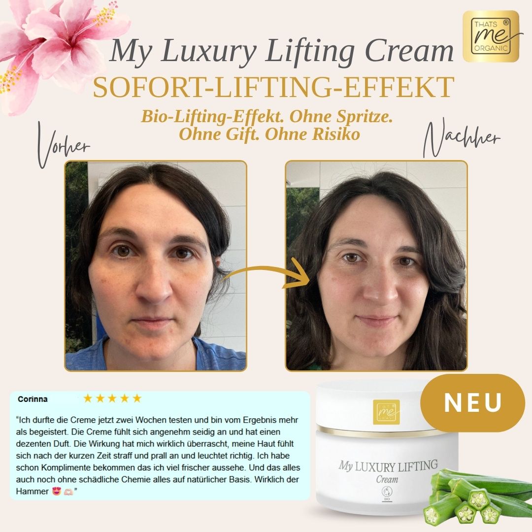 NEU: My Luxury Lifting Cream 50ml Botolinumfrei zert. Bio-Naturkosmetik