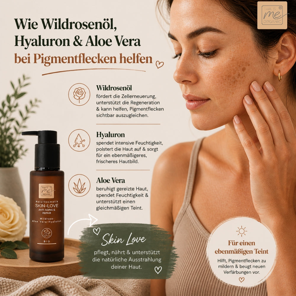 SKIN LOVE – Vielseitige Bio-Pflege mit Wildrose, Aloe & Hyaluron