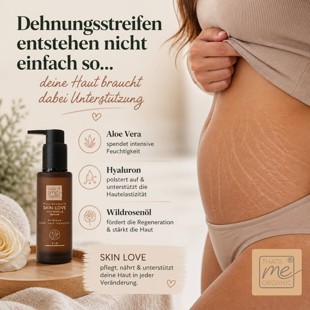 SKIN LOVE – Vielseitige Bio-Pflege mit Wildrose, Aloe & Hyaluron