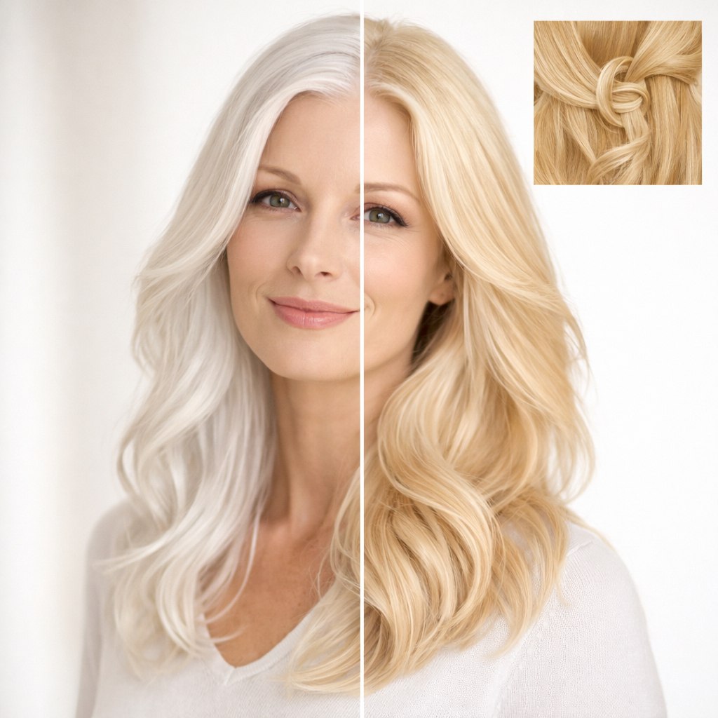 Profi-Pflanzenhaarfarbe SET farblose leicht blond warm-schimmernde Volumen-Glanz-Haarpackung "warm shiny hair pack"