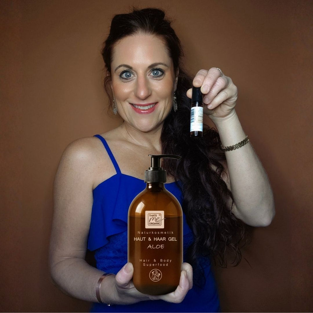 BIO-Aloe Vera Gel 2in1 Hair + Body Superfood XL 500ml Naturkosmetik