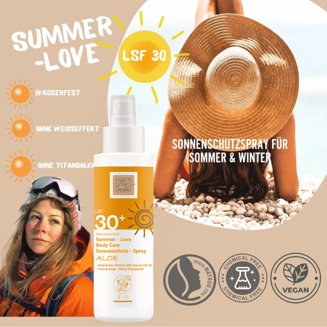 BIO-Body Sonnenschutz-Spray SUMMER-LOVE Aloe LSF 30 100ml Naturkosmetik